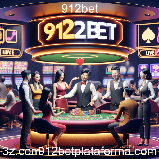 Experimente a Emoção do Cassino Ao Vivo no 912bet